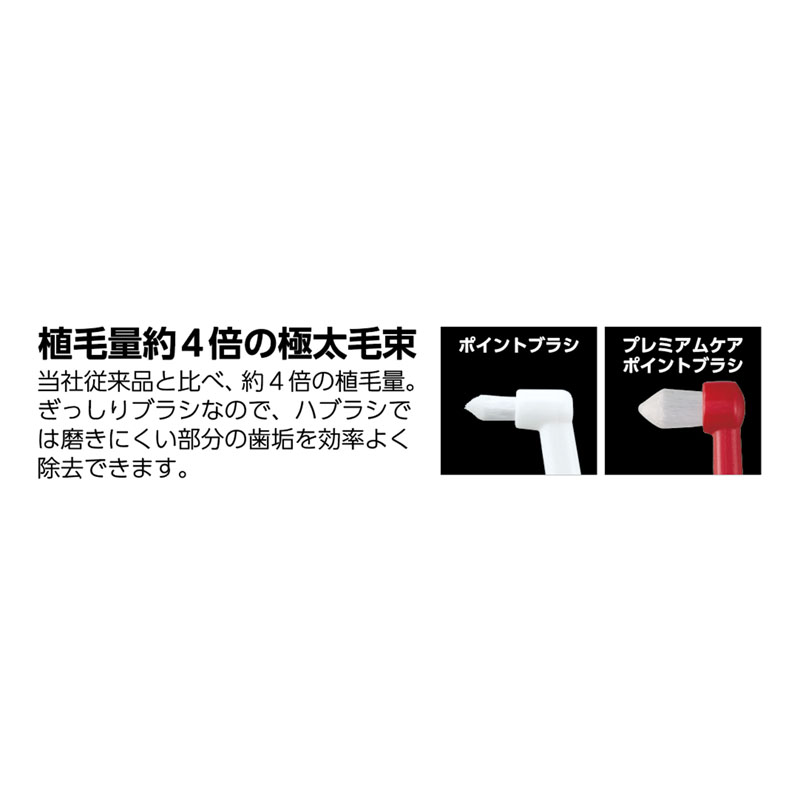 プレミアムケア・ポイントブラシ S
