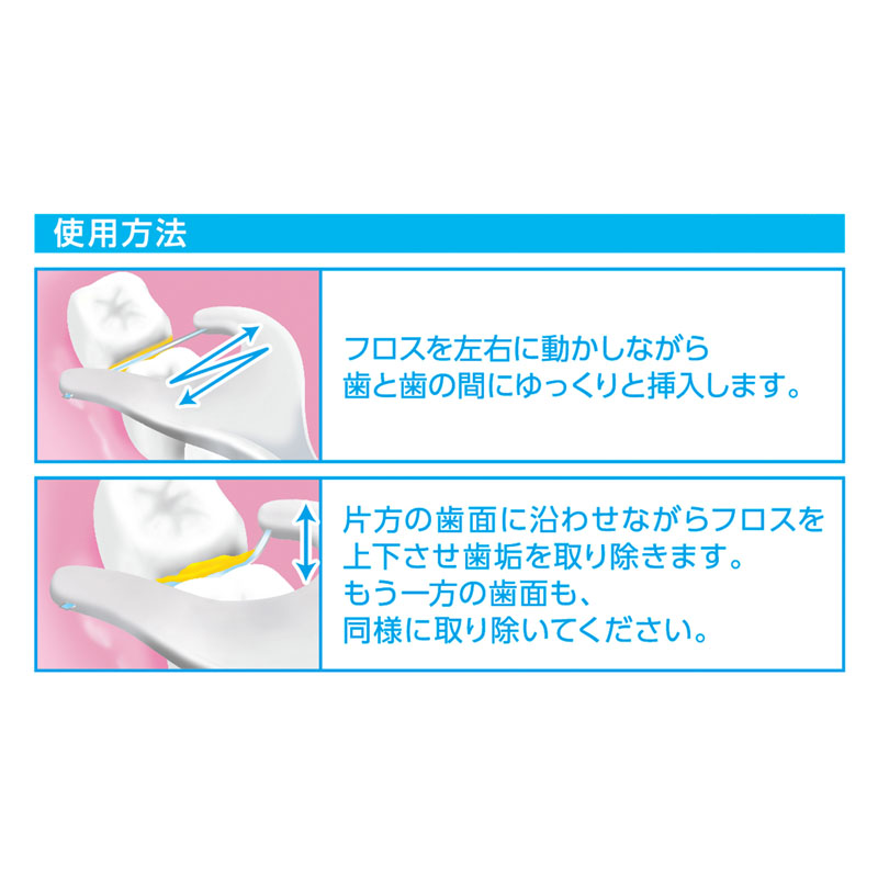 デイリー 超薄Y型スムーズフロス 30本入