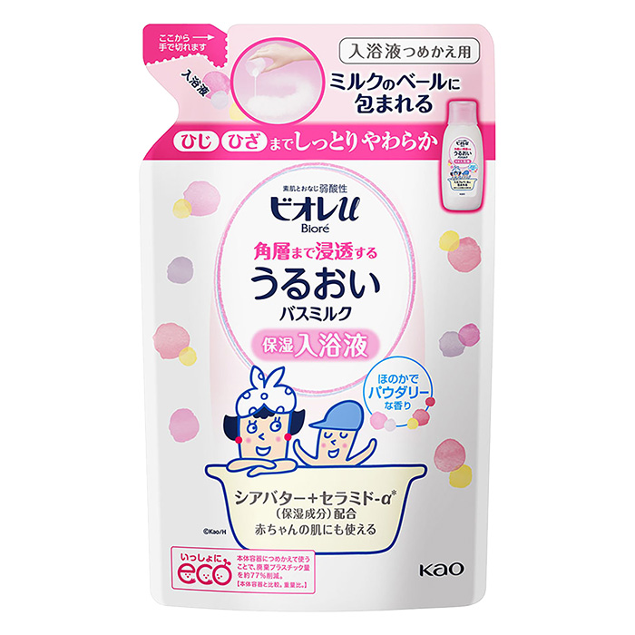 ビオレu 家族みんなのすべすべバスミルクつめかえ用 480ml