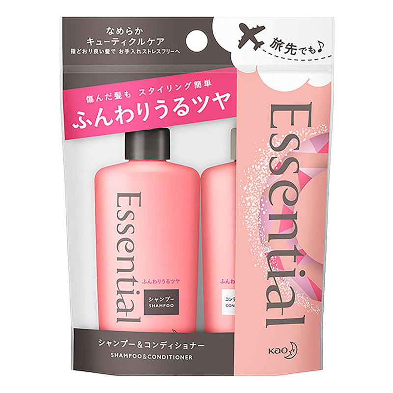 エッセンシャル ニュアンスエアリー シャンプーコンディショナーミニセット 90ml
