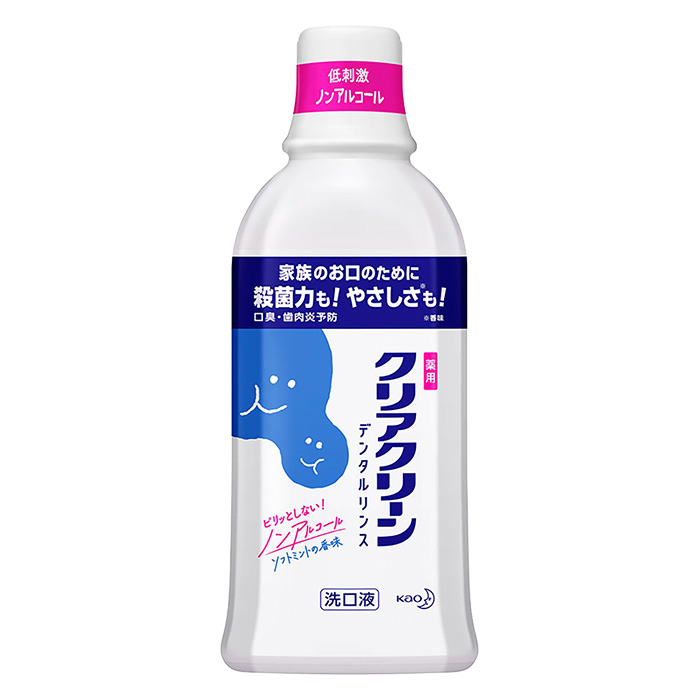 クリアクリーンデンタルリンス 600ml ソフトミント [ボトル] 【医薬部外品】