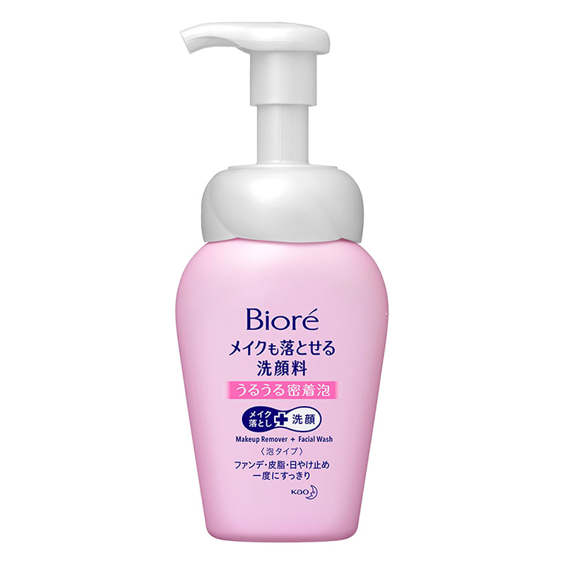 ビオレ メイクも落とせる洗顔料 うるうる密着泡 160ml