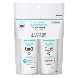 キュレル 潤浸保湿 シャンプー&コンディショナー ミニセット 90ml【医薬部外品】