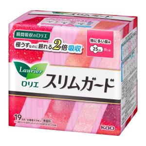 ロリエ スリムガード 特に多い昼用 羽つき 19個入 【医薬部外品】