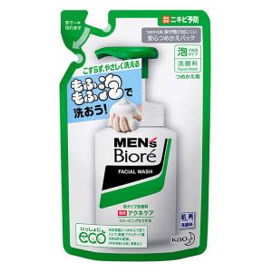 メンズビオレ 泡タイプ薬用アクネケア洗顔 つめかえ 130ml 【医薬部外品】