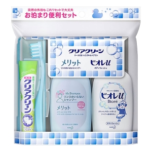クリアクリーン携帯用 お泊まりセット 1個