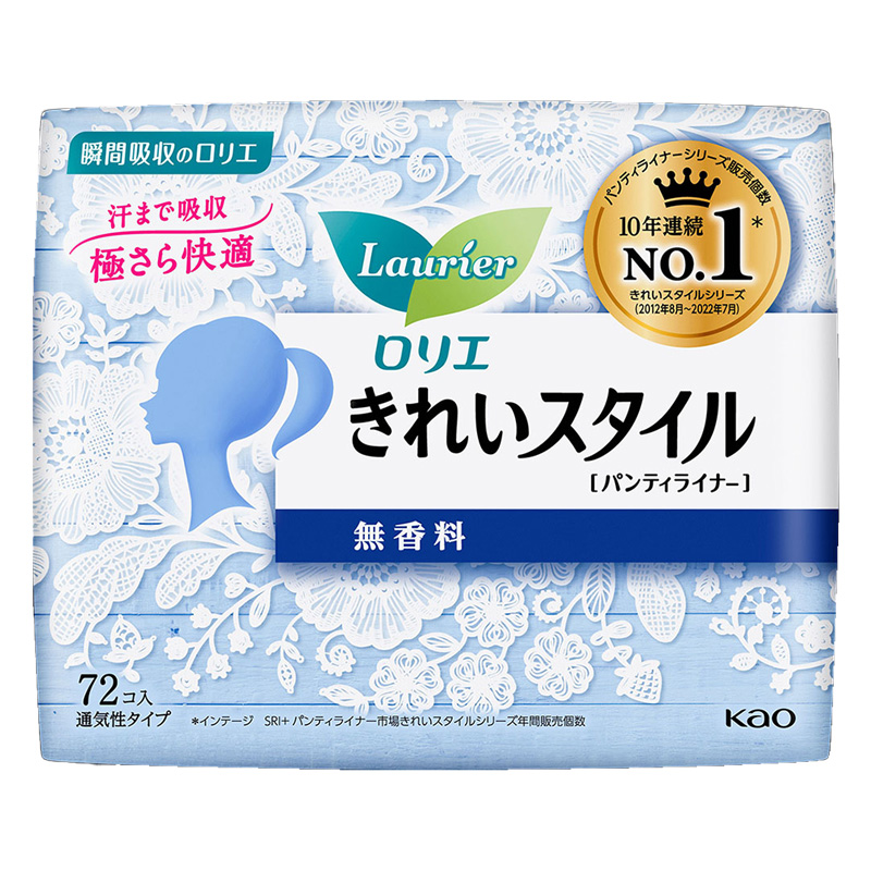 ロリエ きれいスタイル 無香料 大容量 72枚