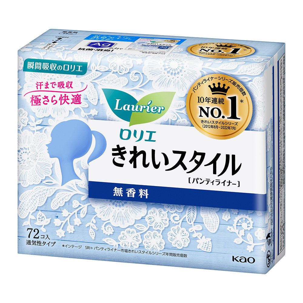 ロリエ きれいスタイル 無香料 大容量 72枚