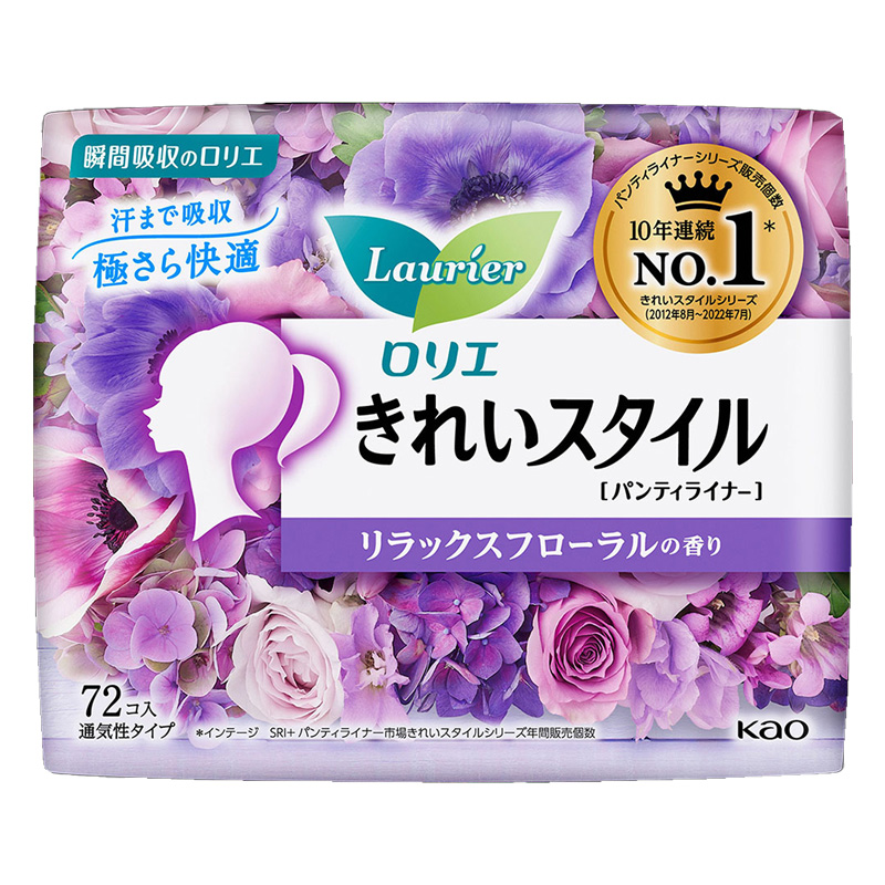 ロリエ きれいスタイルリラックスフローラル 72枚