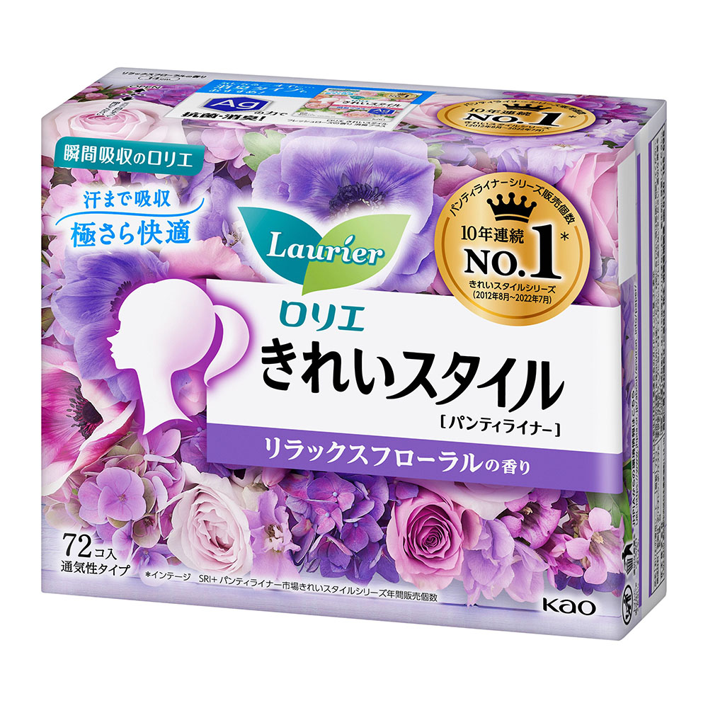 ロリエ きれいスタイルリラックスフローラル 72枚