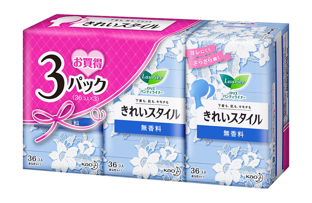 ロリエ きれいスタイル 無香料 お買い得パック （36枚×3パック）