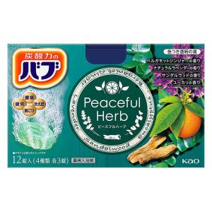 バブ ピースフルハーブ 12錠入【医薬部外品】