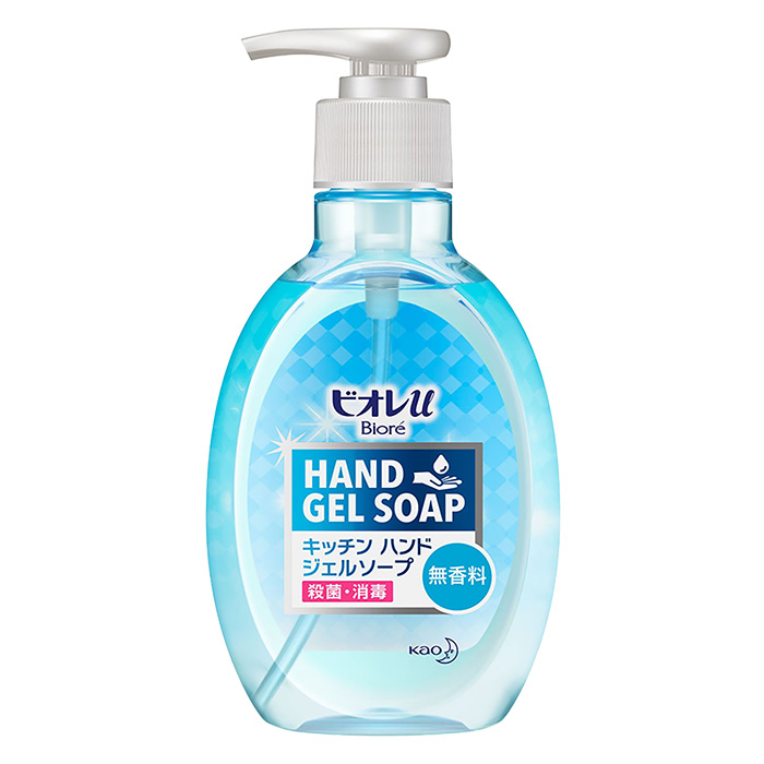 ビオレu キッチンハンドジェルソープ無香料 ポンプ 250ml【医薬部外品】