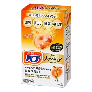 バブ メディキュア 柑橘の香り 6錠入【医薬部外品】