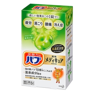 バブ メディキュア 森林の香り 6錠入【医薬部外品】