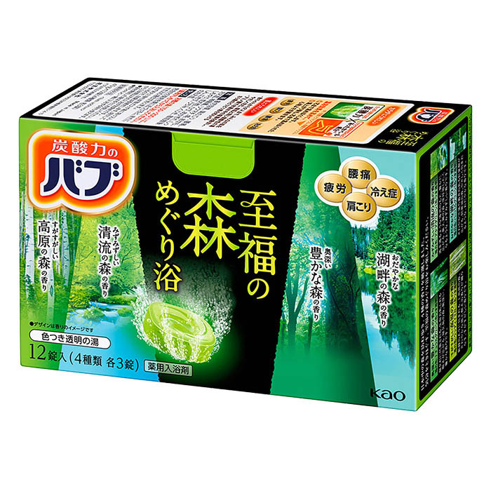 バブ 至福の森めぐり浴 12錠入【医薬部外品】