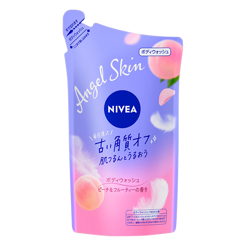ニベア エンジェル ボディウォッシュ ピーチ 詰替 360ml