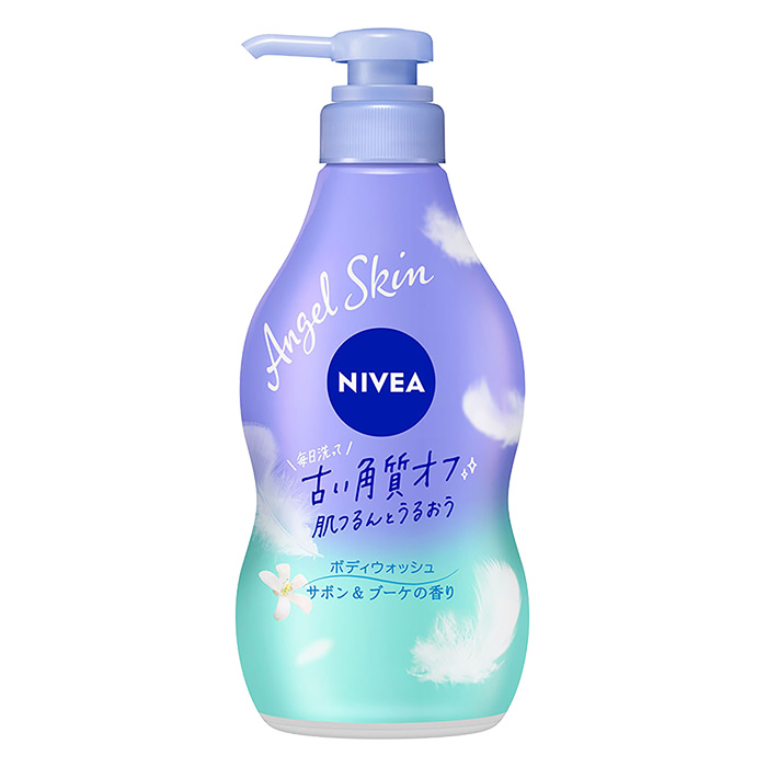 ニベア エンジェル ボディウォッシュ サボン ポンプ 480ml