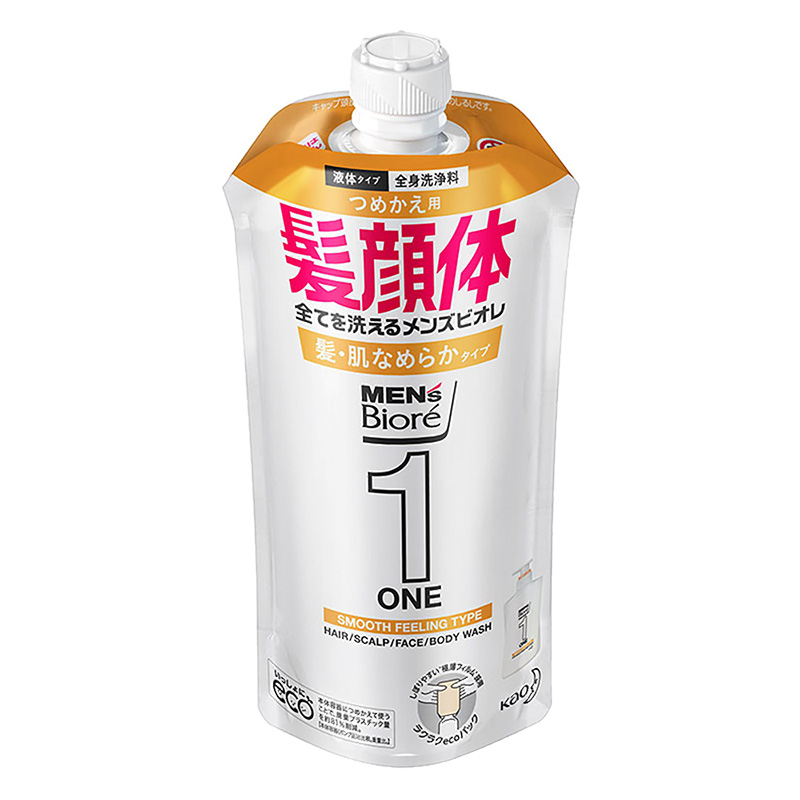 メンズビオレ ONE オールインワン全身洗浄料 詰替 340ml