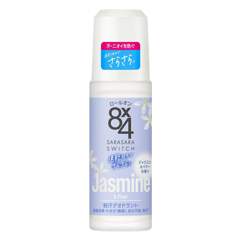 デオドラント 8x4 ロールオン ジャスミン&ペアーの香り 45ml