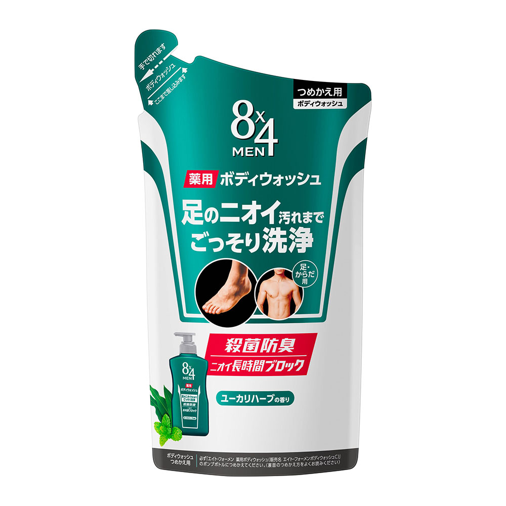 8x4MEN 薬用ボディウォッシュ 詰替 300ml 【医薬部外品】