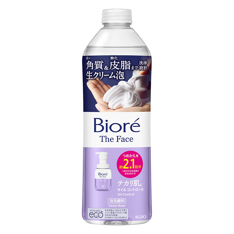 ビオレ ザフェイス 泡洗顔 オイルコントロール詰替 340ml