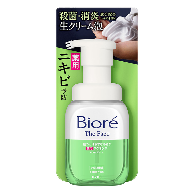 ビオレ ザ フェイス 泡洗顔 アクネケア本体 200ml