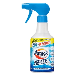 洗たく用洗剤 アタック泡スプレー除菌プラス 本体 300ml