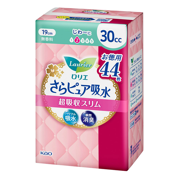 ロリエ さらピュア吸水 超吸収スリム 30cc 44枚
