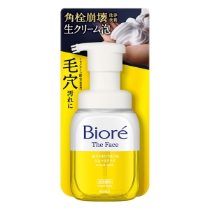 ビオレ ザ フェイス 泡洗顔料 スムースクリア 本体 200ml