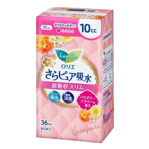 ロリエ さらピュア吸水 超吸収スリム 10cc パウダリーフラワーの香り 36枚