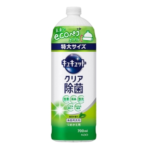 キュキュット クリア除菌 緑茶の香り つめかえ用 700ml