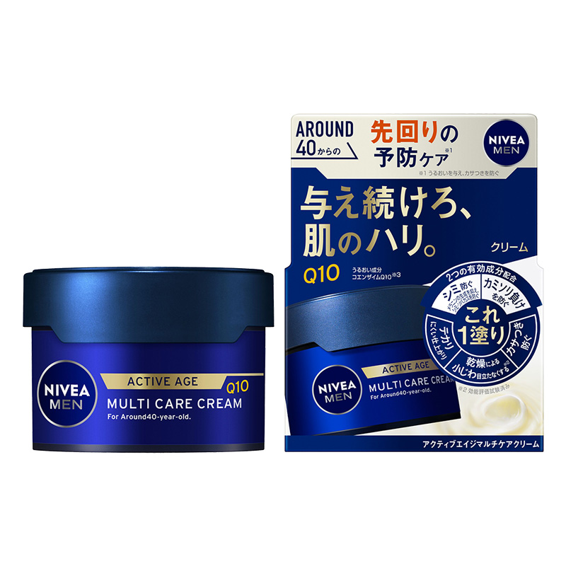 ニベアメン アクティブエイジ マルチケアクリーム 85g【医薬部外品】 微香性