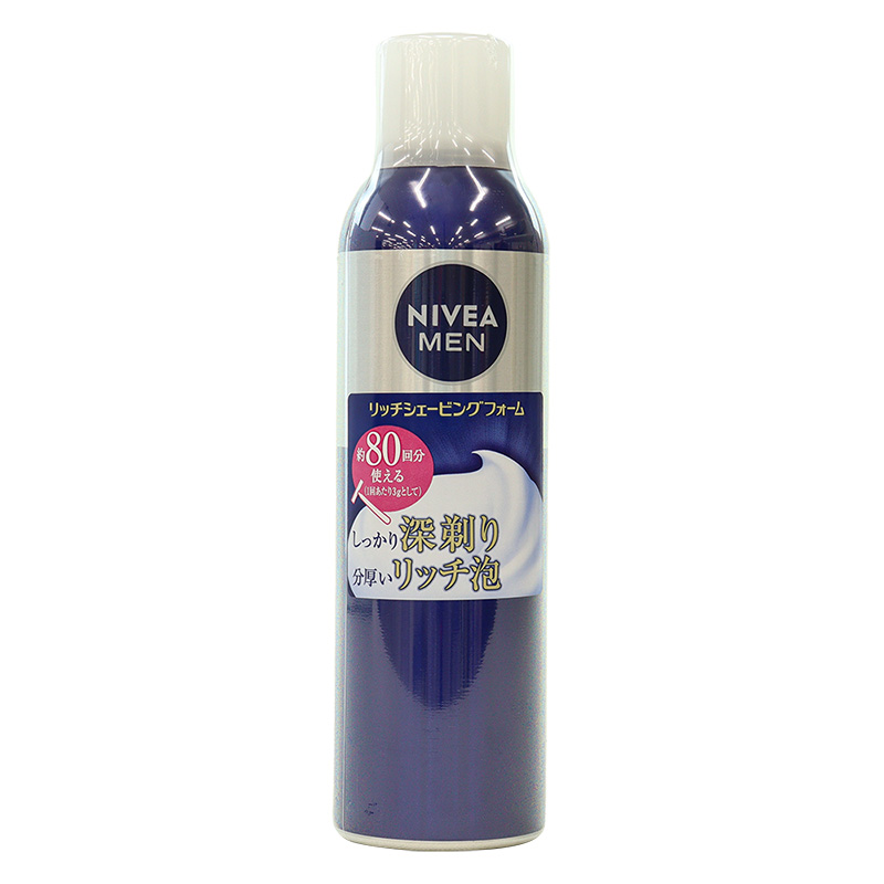 ニベアメン リッチシェービングフォーム 245g 245ml