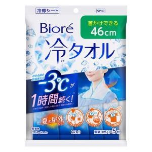 ビオレ冷タオル 無香性 5包入