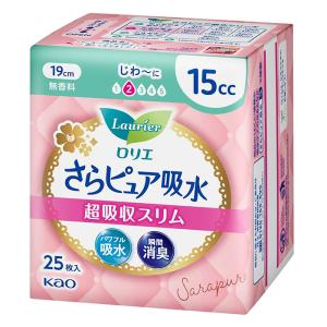 ロリエ さらピュア吸水 超吸収スリム 15cc 25枚