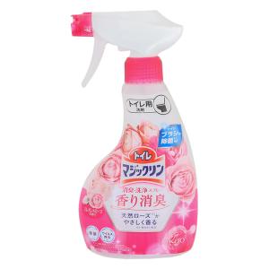 トイレマジックリン消臭・洗浄スプレー 香り消臭 エレガントローズの香り 本体 350ml