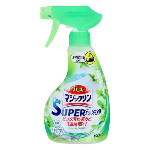 バスマジックリン SUPER泡洗浄 グリーンハーブの香り 本体 350mL