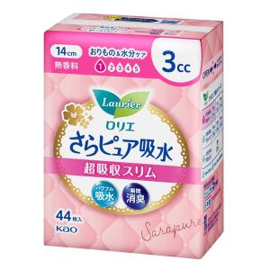 ロリエ さらピュア吸水 超吸収スリム 3cc 無香料 44枚