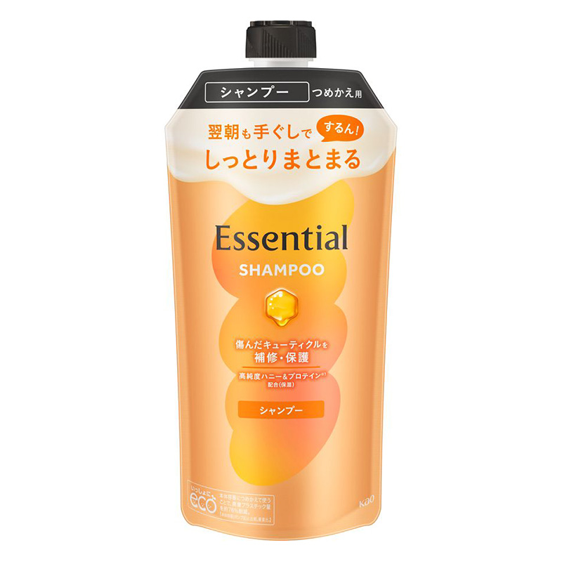エッセンシャル しっとりまとまる シャンプー 詰替用 300ml フローラルブーケの香り