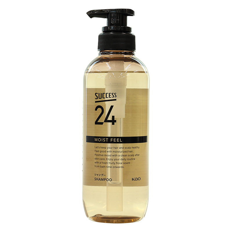 サクセス24 シャンプー モイストフィール 本体 みずみずしいフルーティフローラルの香り 400ml