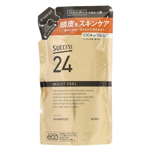 サクセス24 シャンプー モイストフィール 詰替 みずみずしいフルーティフローラルの香り 320ml