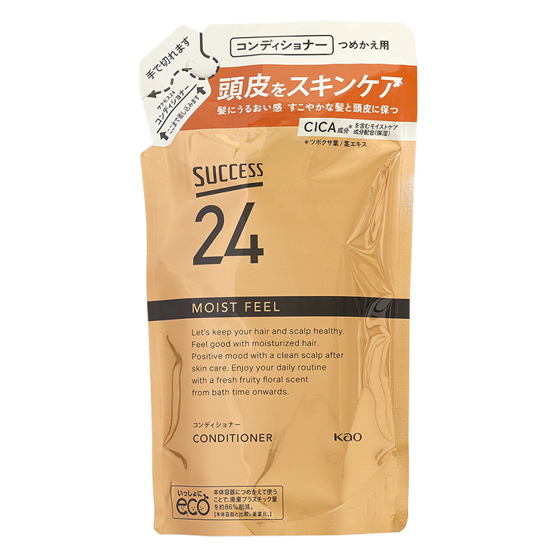 サクセス24 コンディショナー モイストフィール 詰替 みずみずしいフルーティフローラルの香り 320ml