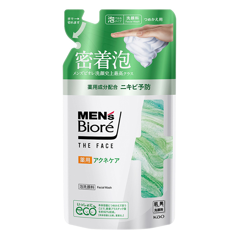 メンズビオレ ザ・フェイス 薬用アクネケア つめかえ用 170ml【医薬部外品】