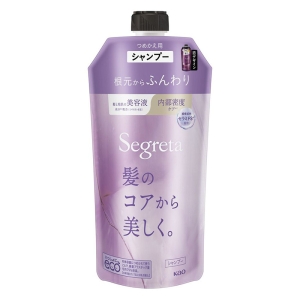 セグレタ シャンプー 根元からふんわり 詰替 340ml 気分華やぐアロマティックローズの香り