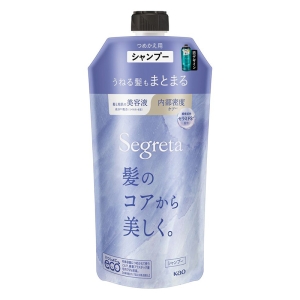 セグレタ シャンプー うねる髪もまとまる 詰替 340ml 気分やすらぐハーバルブーケの香り