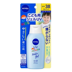 ニベアUV ウォータージェルこども用 SPF38 120g 合成香料フリー