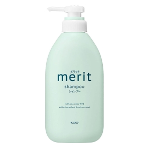 メリット シャンプー ポンプ 450ml【医薬部外品】 ナチュラルフローラルのやさしい香り