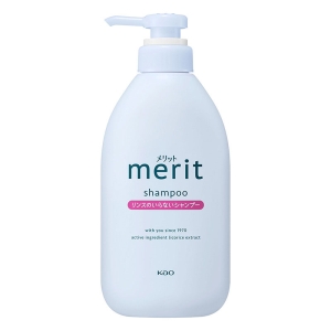メリット リンスのいらないシャンプー ポンプ 450ml【医薬部外品】 ナチュラルフローラルのやさしい香り
