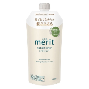 メリット コンディショナー つめかえ用 320ml【医薬部外品】 ナチュラルフローラルのやさしい香り